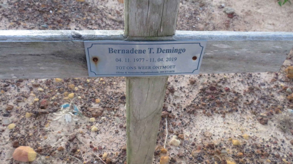 DEMINGO Bernadene T. 1977-2019