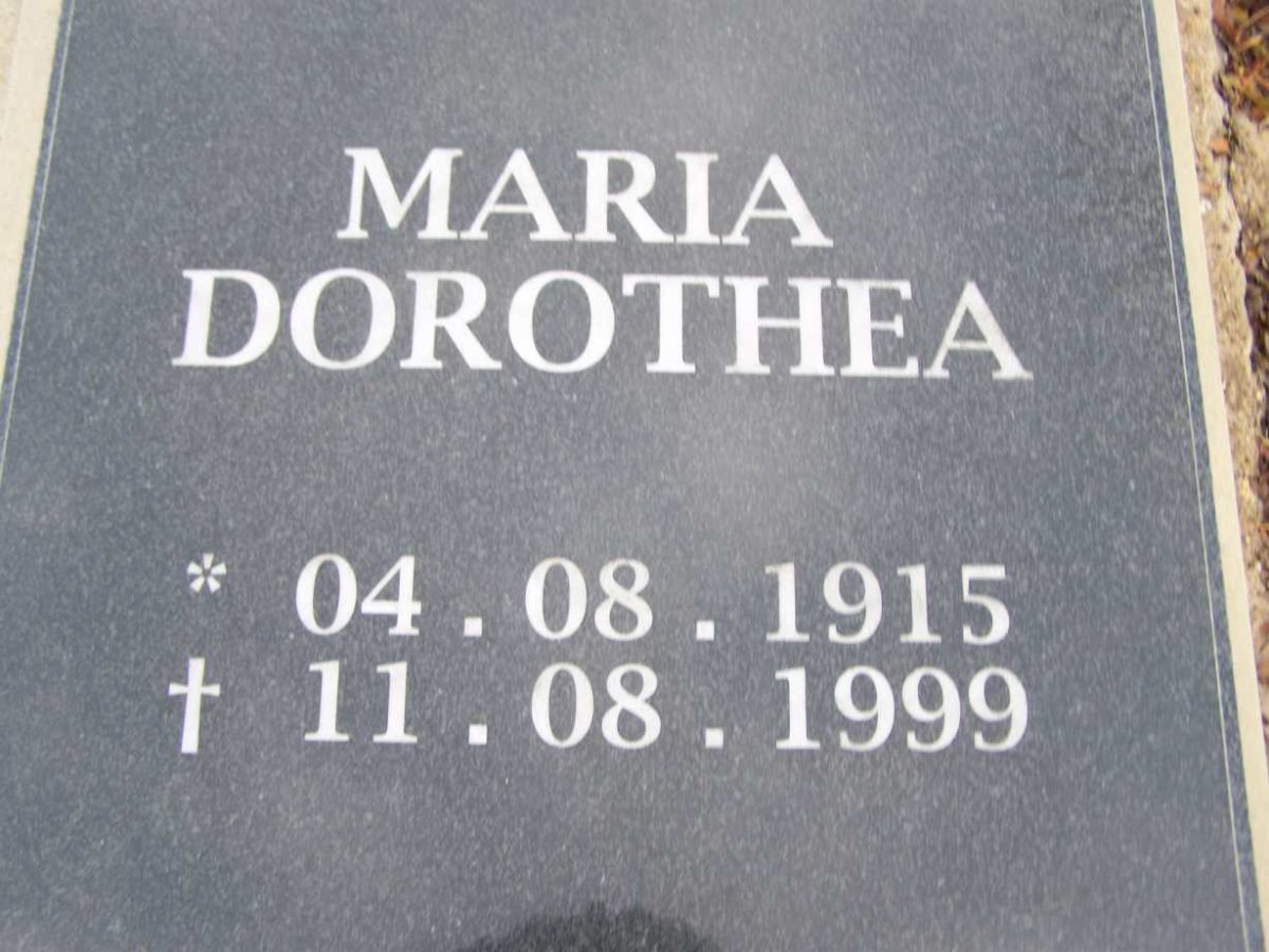DYZEL Maria Dorothea 1915-1999 _2