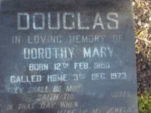DOUGLAS Dorothy Mary 18??-1973
