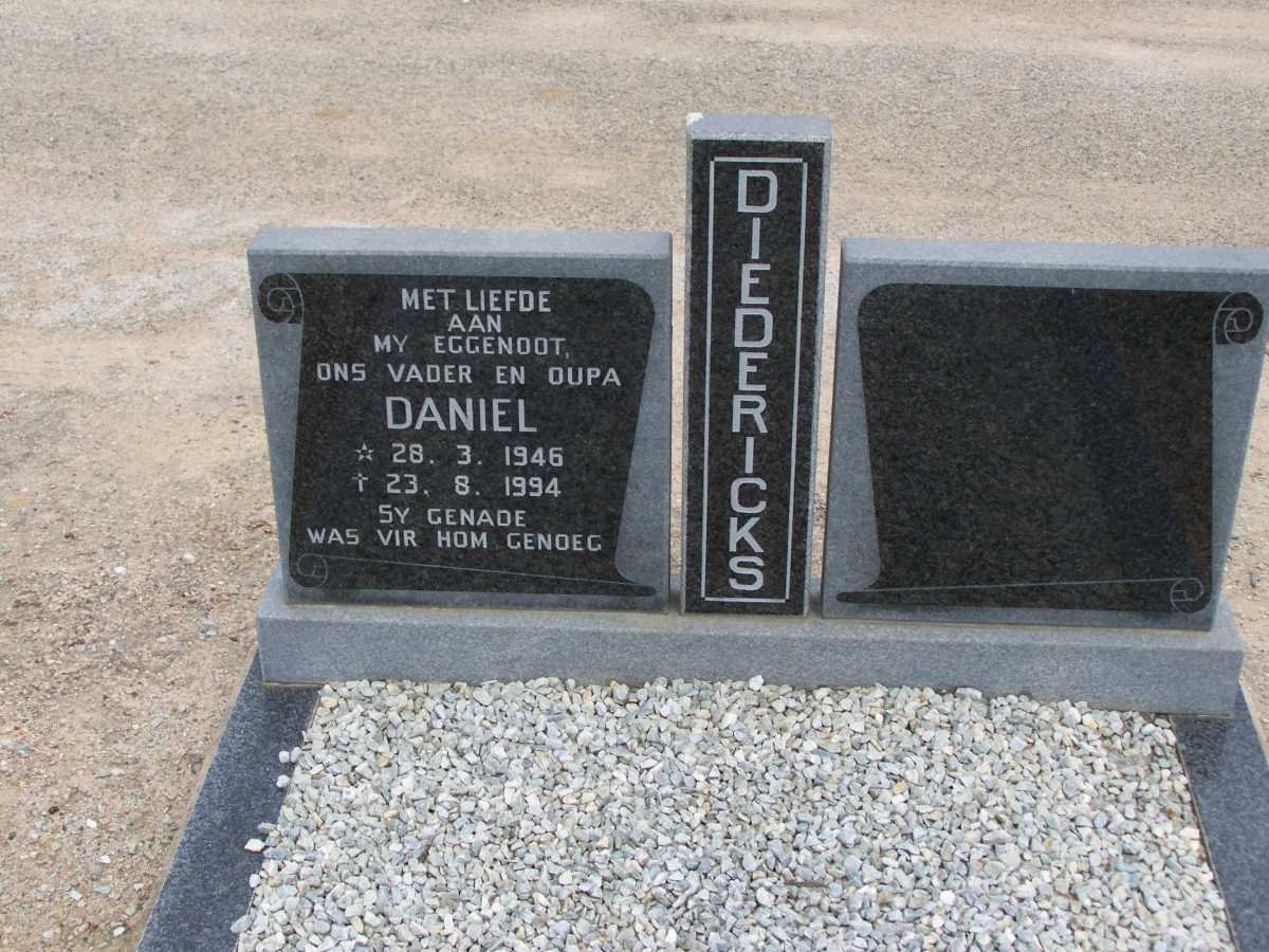 DIEDERICKS Daniel 1946-1994