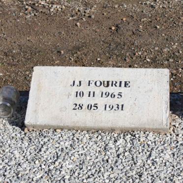 FOURIE J.J. 1931-1965