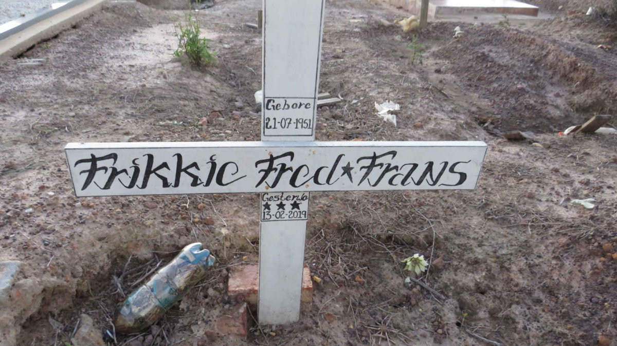 FRANS Frikkie Fred 1951-2019
