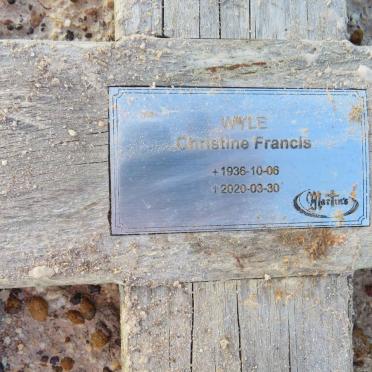 FRANCIS Christine 1936-2020