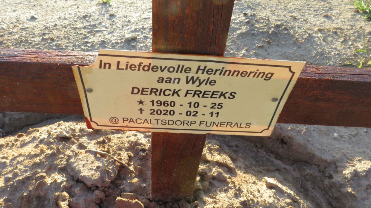 FREEKS Derick 1960-2020