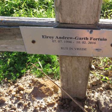 FORTUIN Elroy Andrew-Garth 1994-2016
