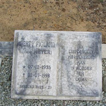 FIGLAND Gerty nee MEYER 1935-1998