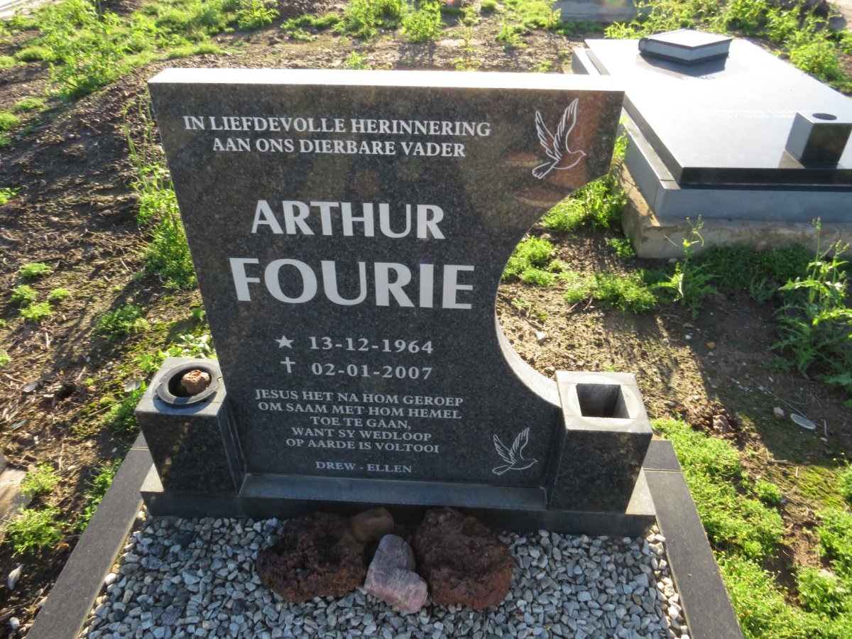 FOURIE Arthur 1964-2007