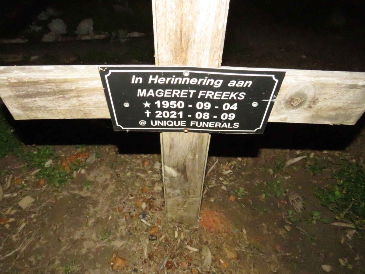 FREEKS Mageret 1950-2021
