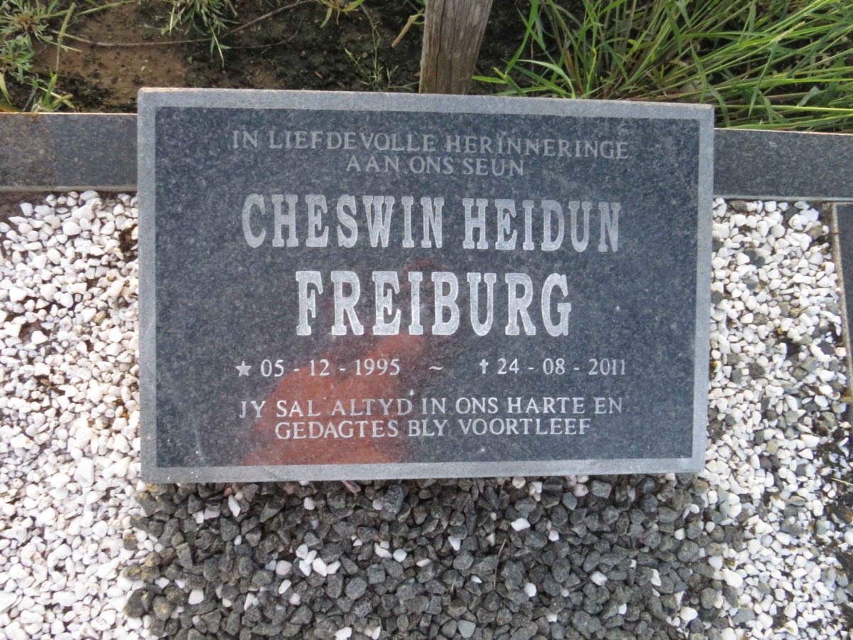 FREIBURG Cheswin Heidun 1995-2011
