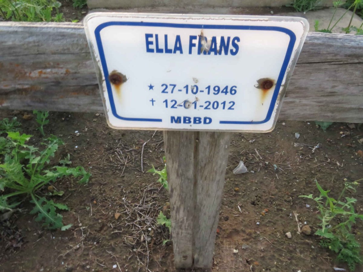 FRANS Ella 1946-2012