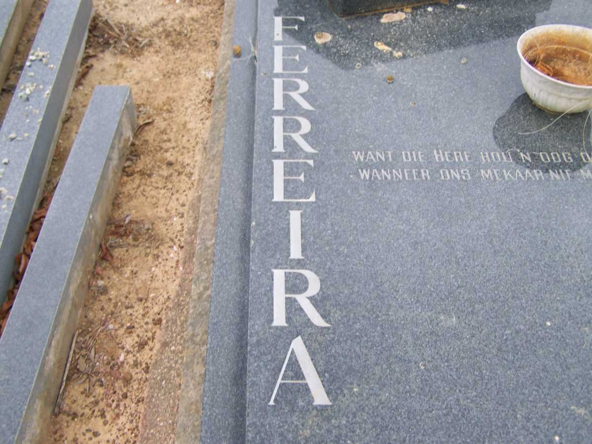 FERREIRA Cornelius 1943-1993