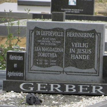 GERBER Lea Magdalena Dorothea 1938-2009