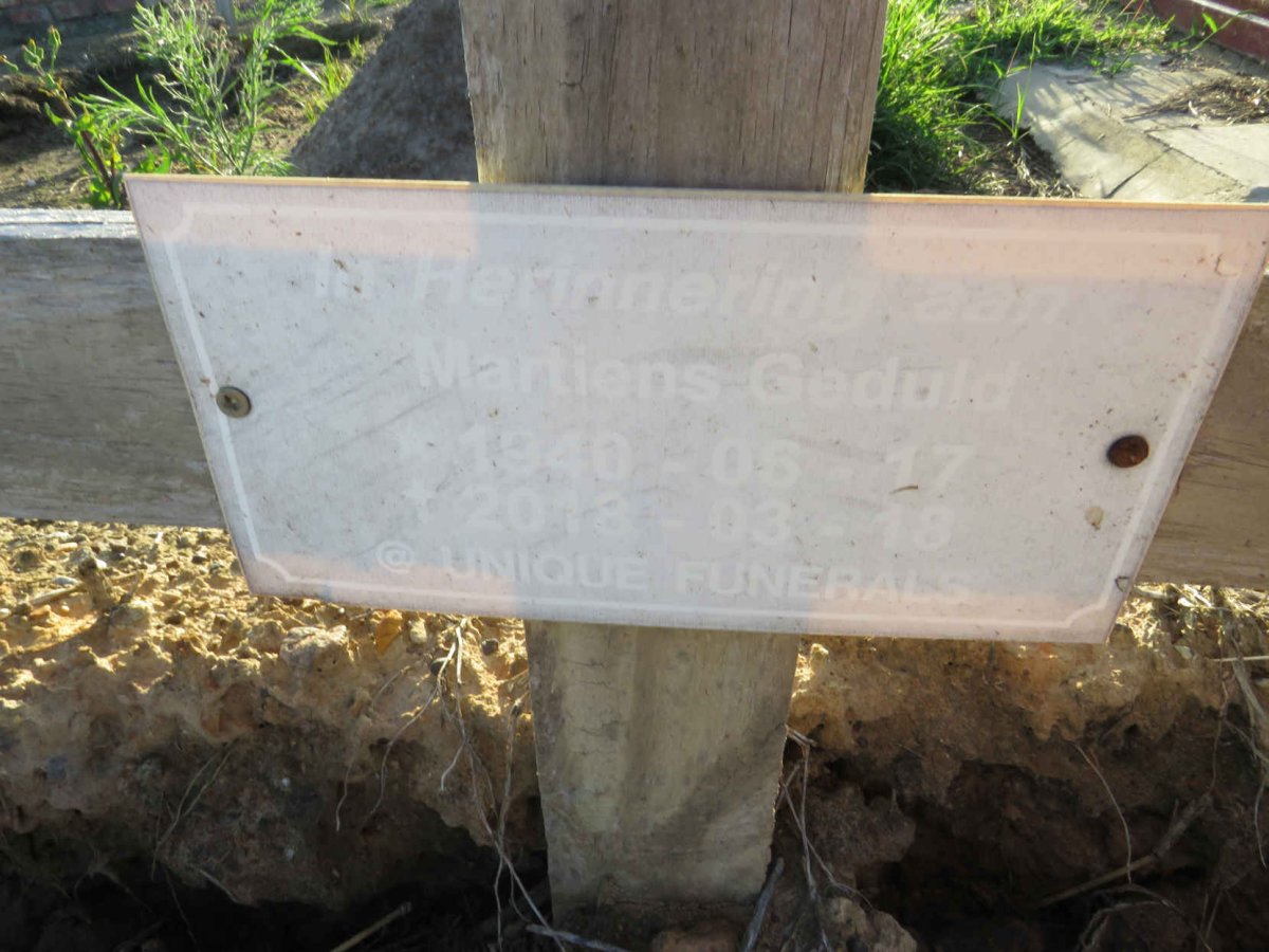 GEDULD Martiens 1940-2018