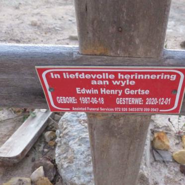 GERTSE Edwin Henry 1987-2020