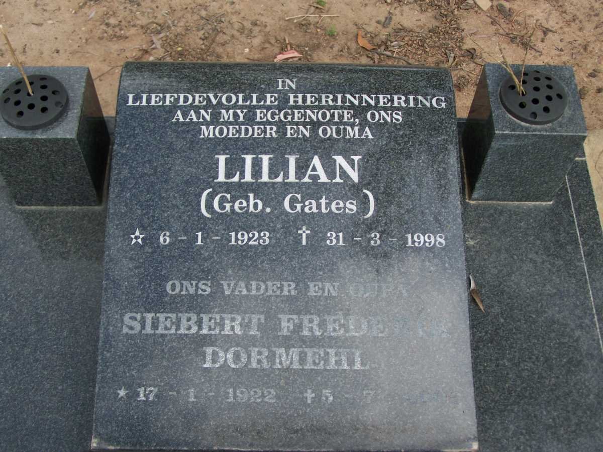 GROBBELAAR Siebert Frederik Dormehl 1922-2002 & Lilian GATES 1923-1998 _2