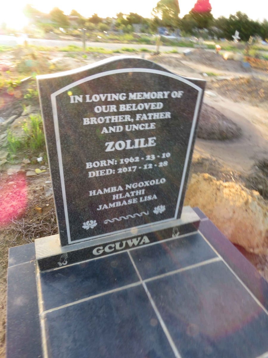 GCUWA Zolile 1962-2017