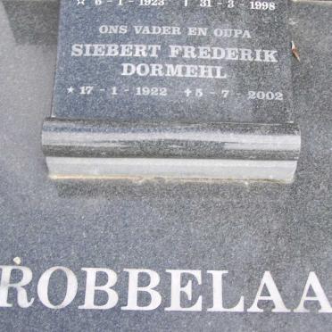 GROBBELAAR Siebert Frederik Dormehl 1922-2002 & Lilian GATES 1923-1998 _1