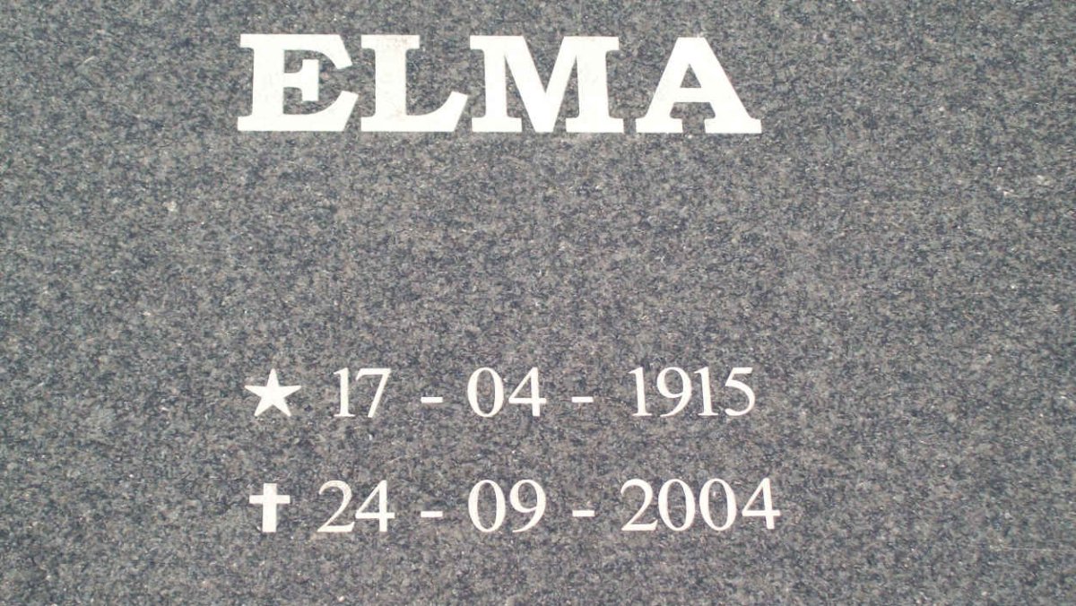 GILDENHUYS Elma 1915-2004