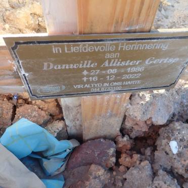 GERTSE Danwille Allister 1986-2022