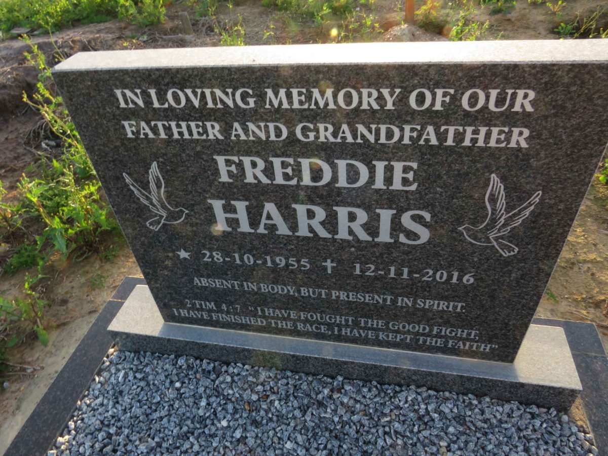 HARRIS Freddie 1955-2016