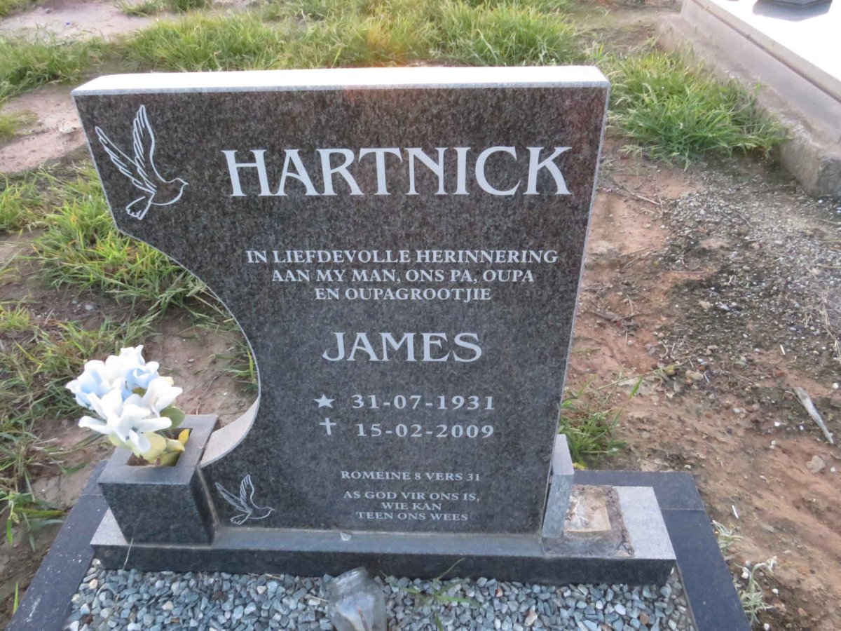 HARTNICK James 1931-2009