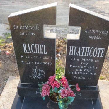 HEATHCOTE Rachel 1920-2019