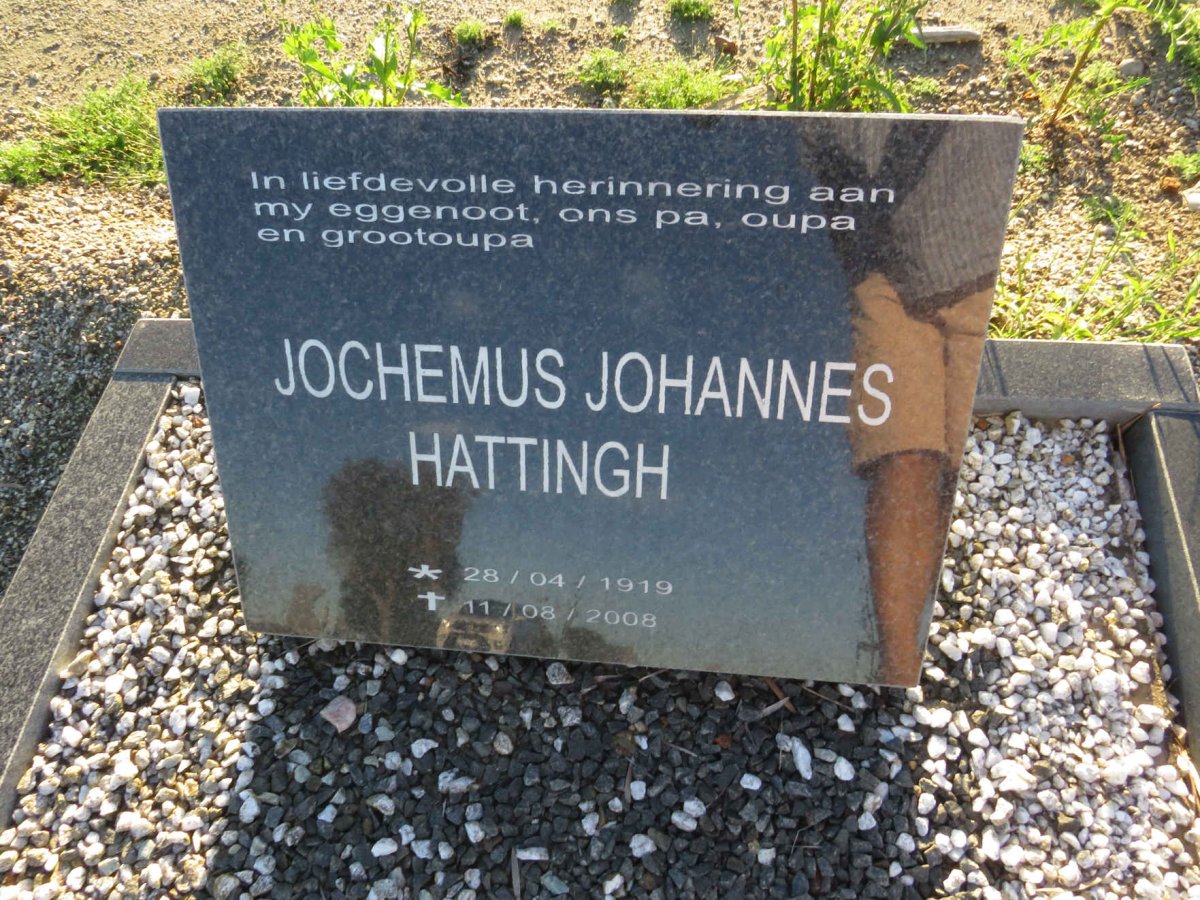HATTINGH Jochemus Johannes 1919-2008
