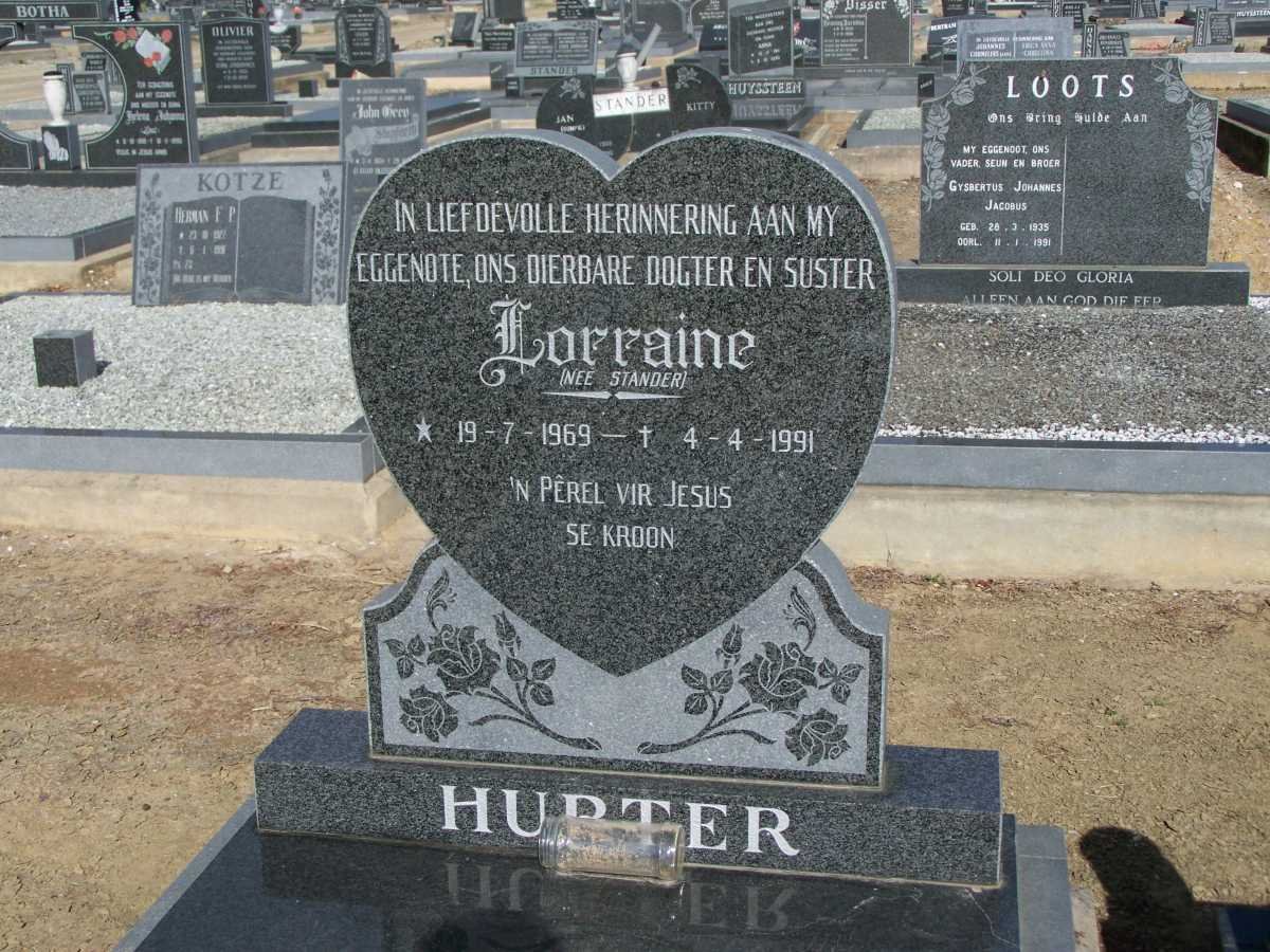 HURTER Lorraine nee STANDER 1969-1991