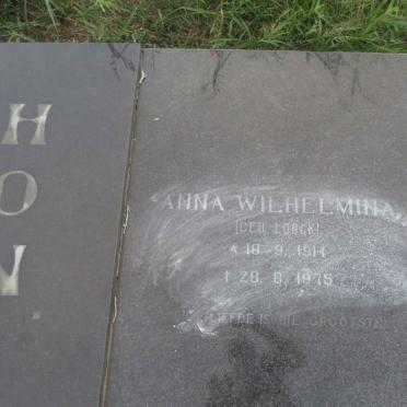 HONIBALL Thomas Edward 1901-1974 & Anna Wilhelmina LOOCK 1914-1975 _2