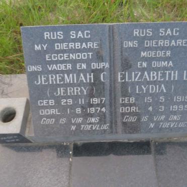 HOLTZHAUSEN Jeremiah C. 1917-1974 & Elizabeth L. 1915-1995 _2
