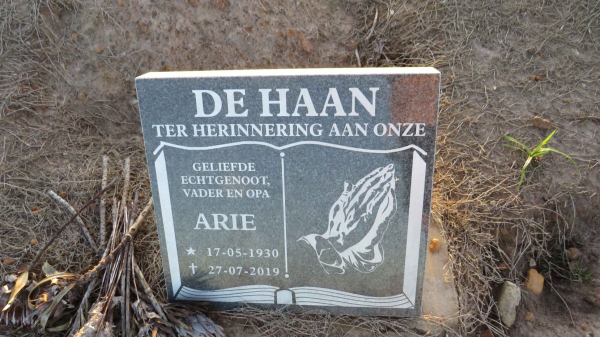 HAAN Arie, de 1930-2019