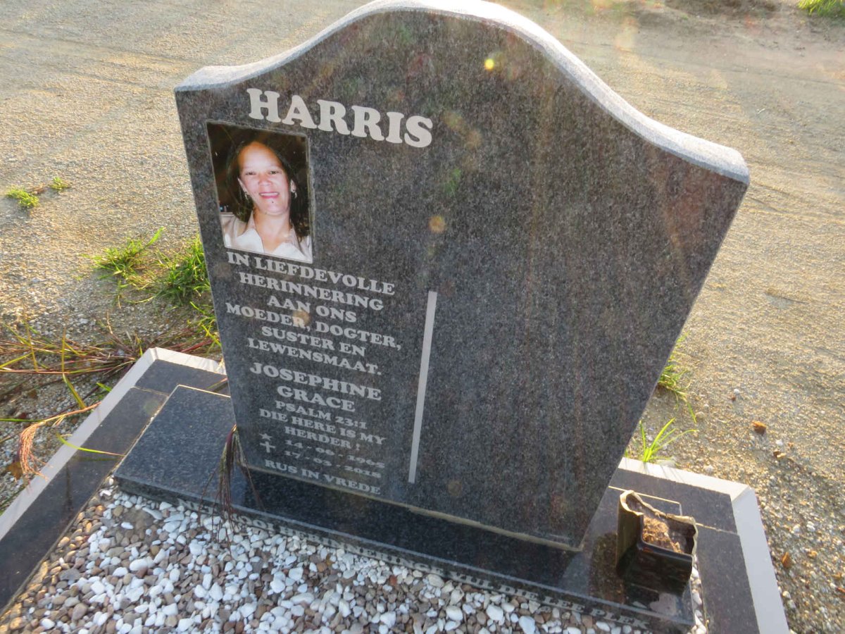 HARRIS Josephine Grace 1965-2018