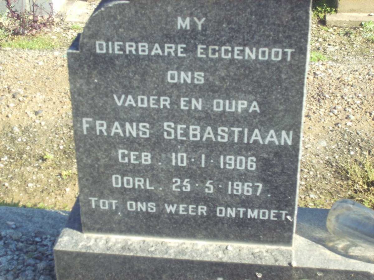 HEUNIS Frans Sebastiaan 1906-1967