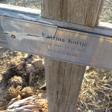 KORTJE Katrina 1949-2020