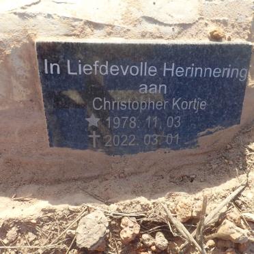 KORTJE Christopher 1978-2022