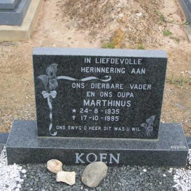 KOEN Marthinus 1935-1995