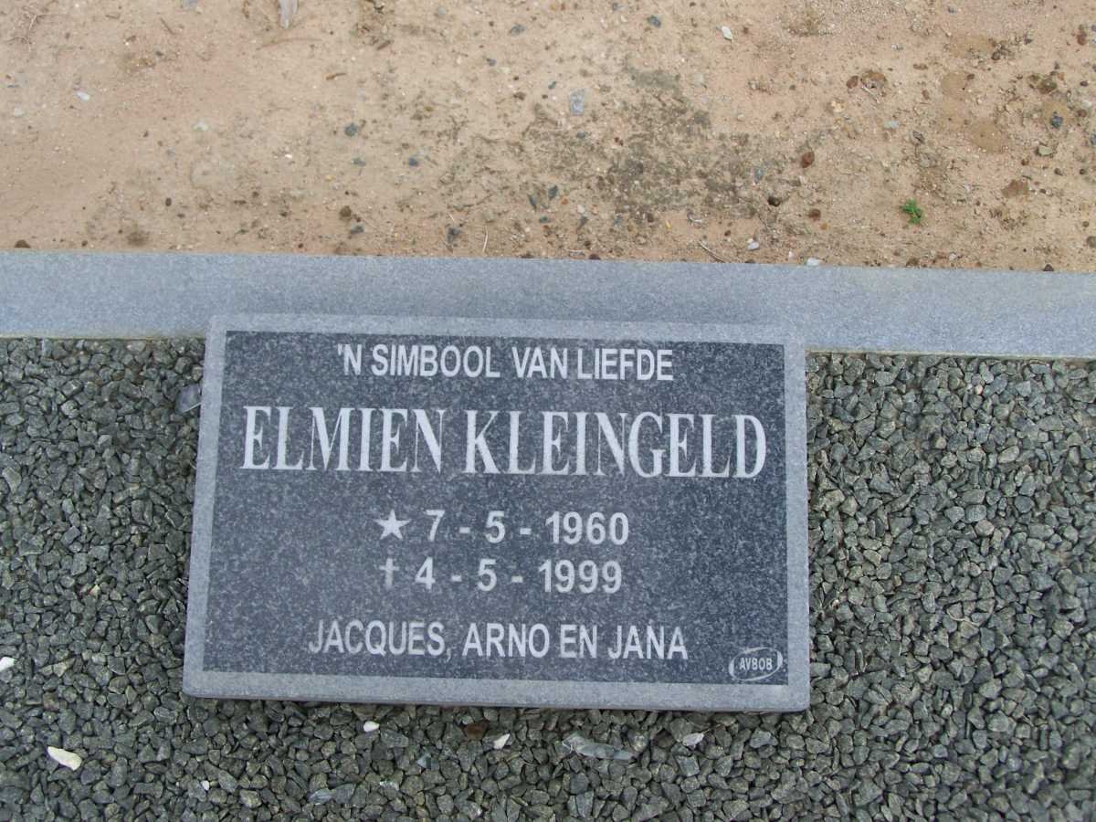 KLEINGELD Elmien 1960-1999