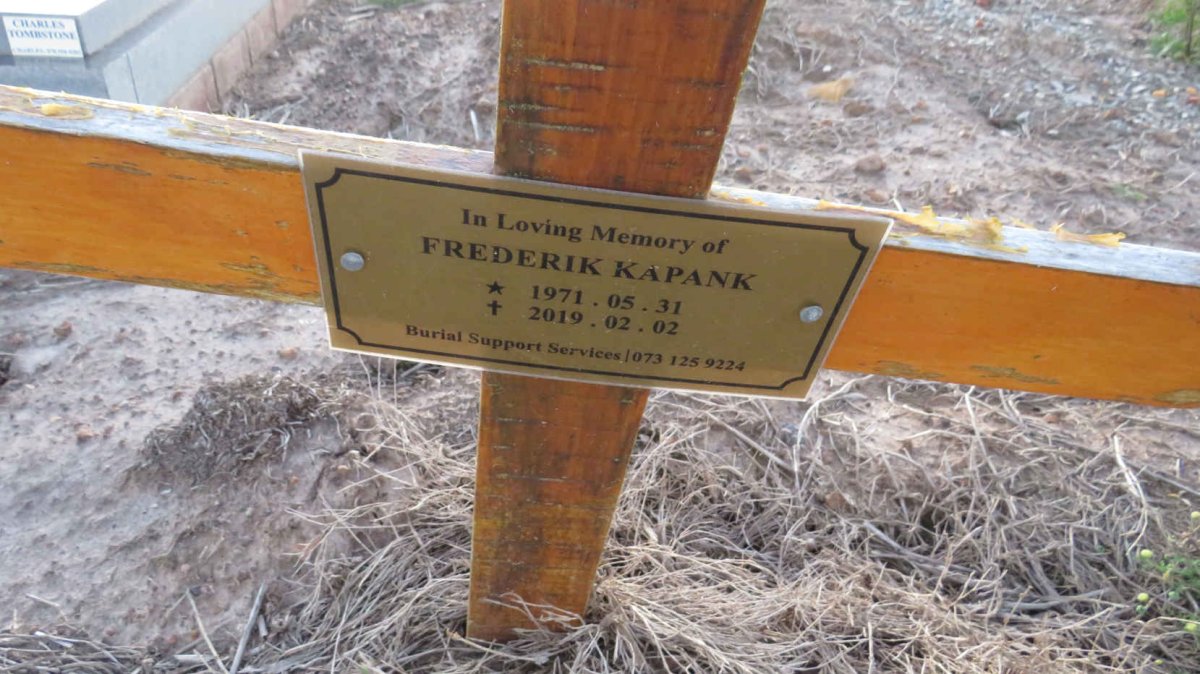 KAPANK Frederik 1971-2019