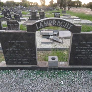 LAMPRECHT Marthinus Frans 1897-1987 &amp; Susanna Catharina SWART 1902-1974