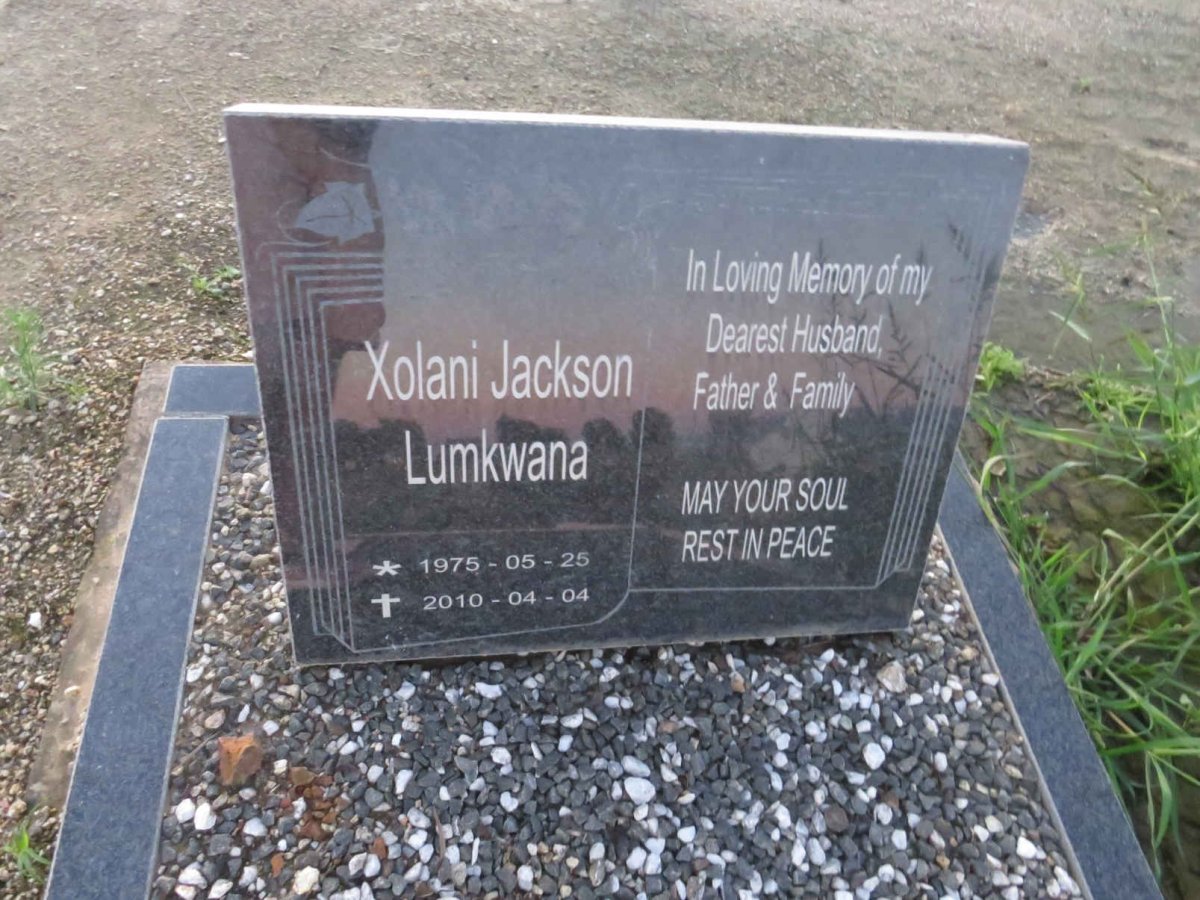 LUKAMWANA Zolani Jackson 1975-2010
