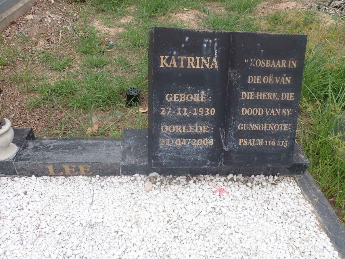LEE Katrina 1930-2008