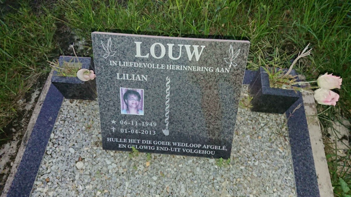 LOUW Lilian 1949-2013