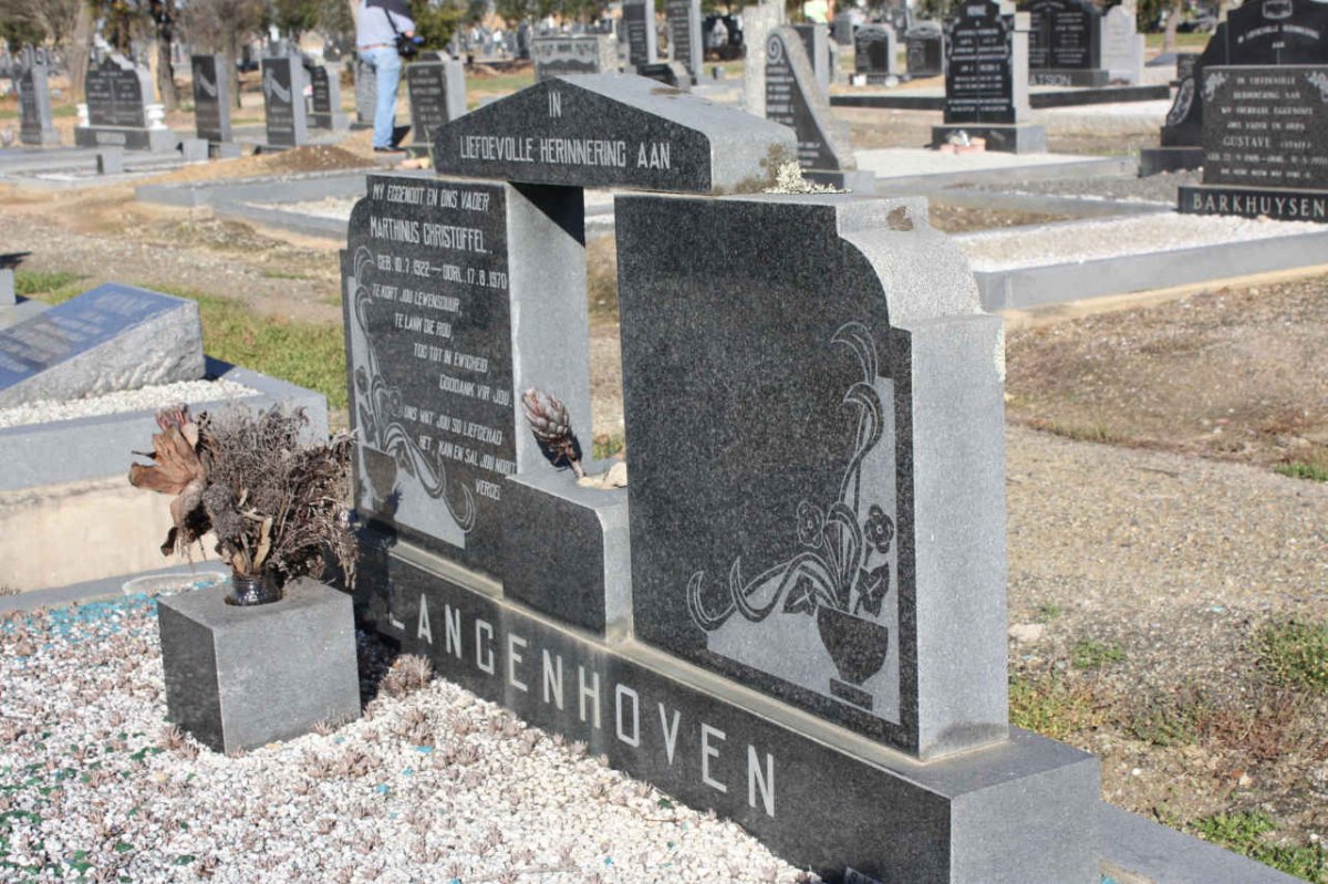 LANGENHOVEN Marthinus Christoffel 1922-1970 _1