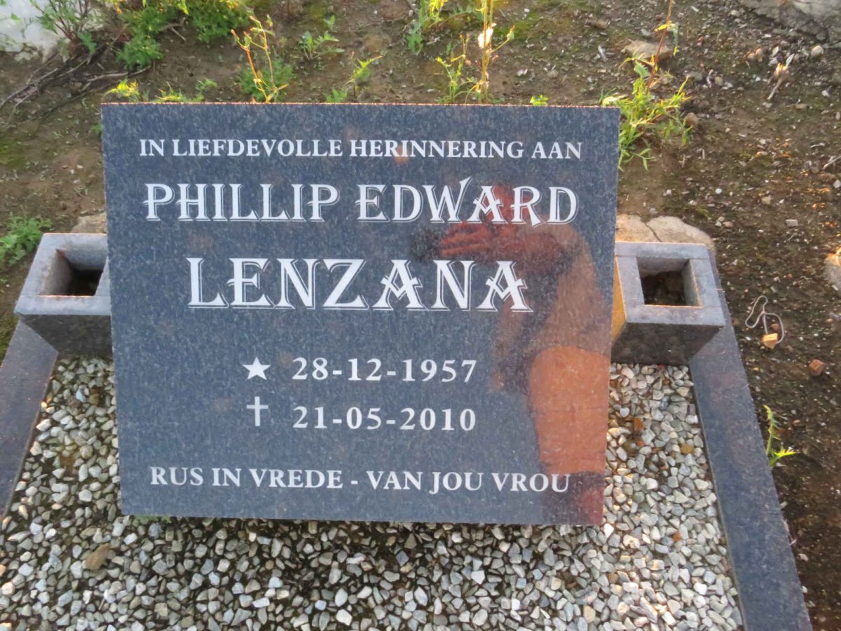 LENZANA Phillip Edward 1957-2010