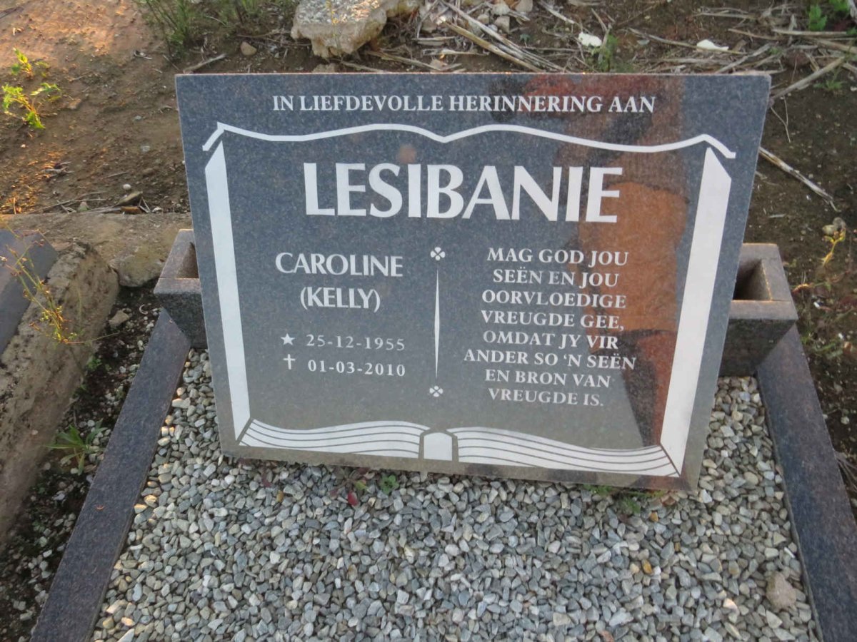 LESIBANIE Caroline 1955-2010