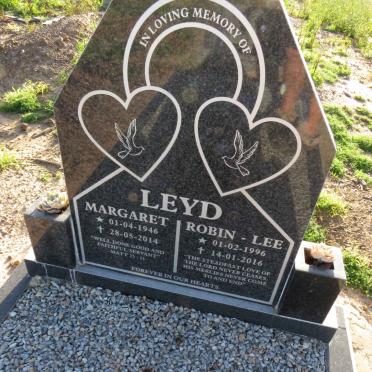 LEYD Margaret 1946-2014 :: LEYD Robin-Lee 1996-2016