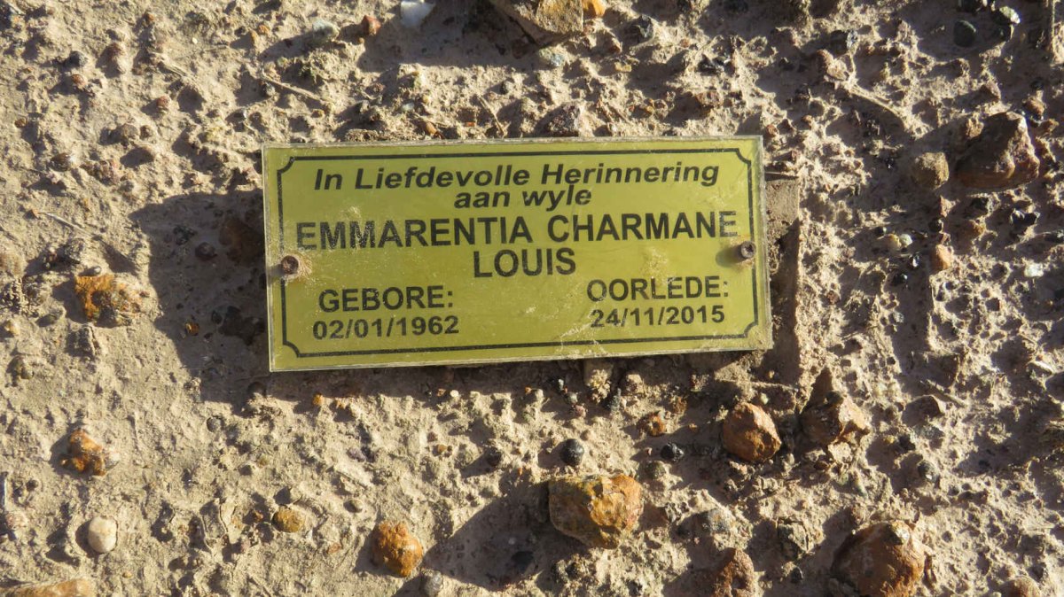 LOUIS Emmarentia Charmane 1962-2015 