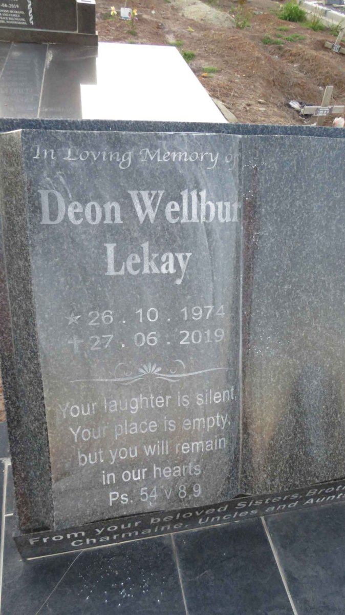 LEKAY Deon Wellbur 1974-2019