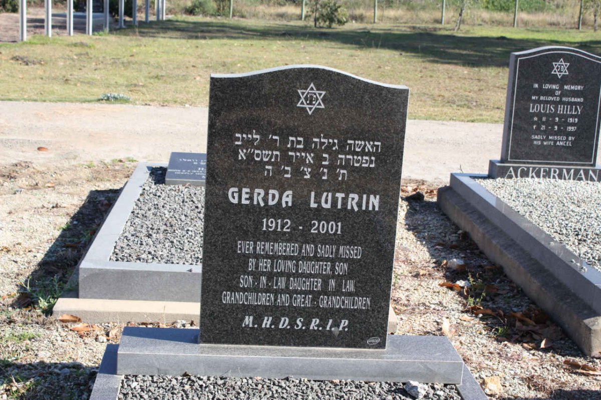 LUTRIN Gerda 1912-2001