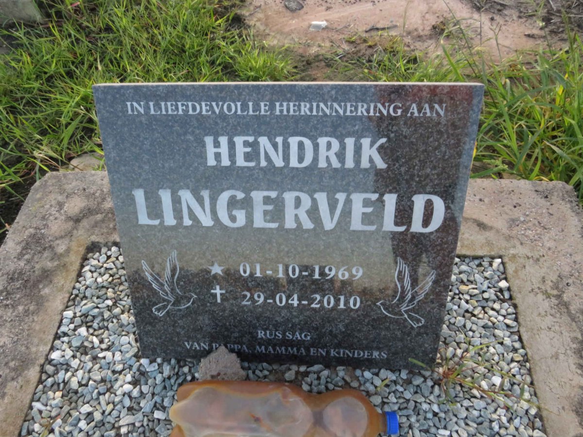 LINGERVELD Hendrik 1969-2010